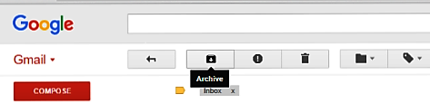 gmail header